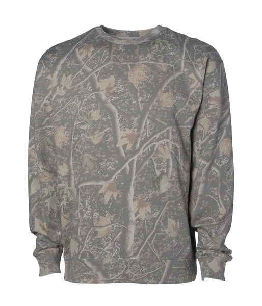 Deadwood Camo Crew Sweatshirt