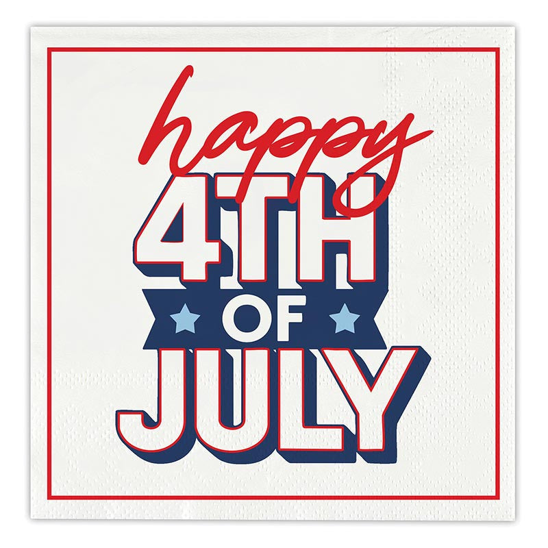 4th of July napkins