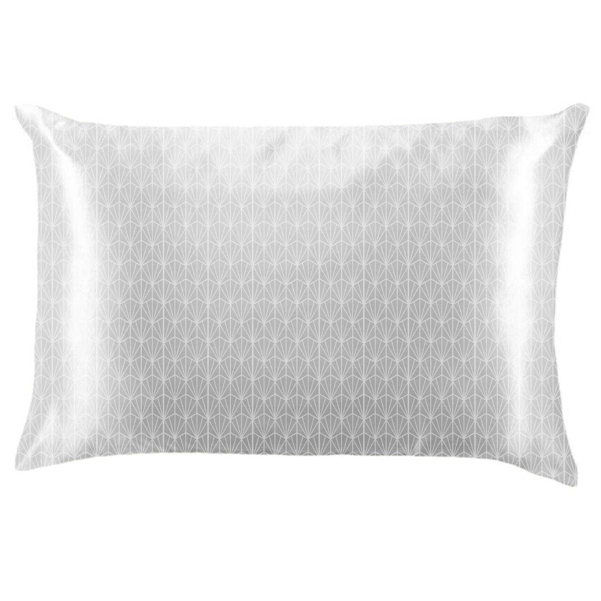 Lemon Lavender Printed Silky Satin Pillow Assortment