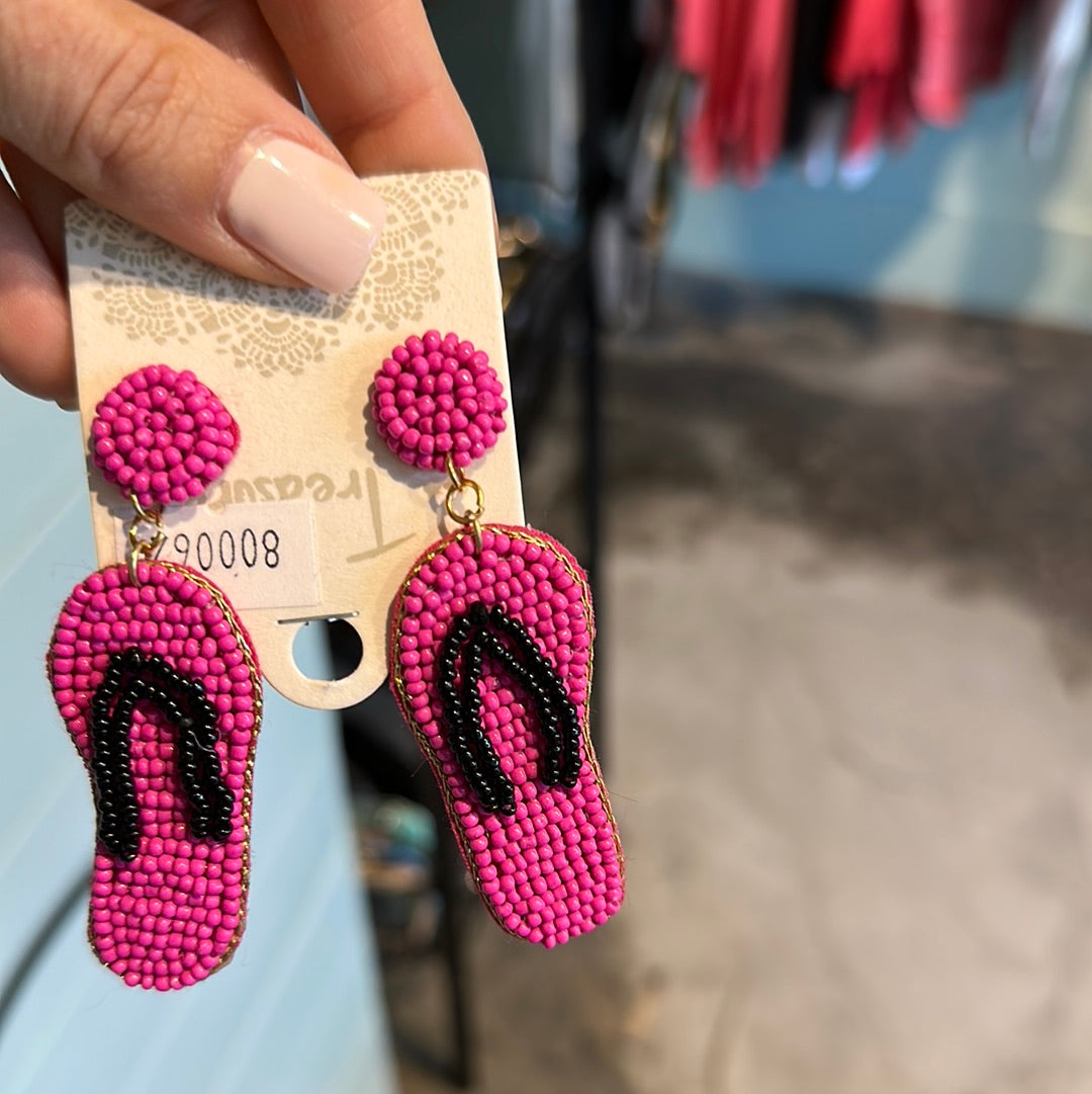 Spring earrings