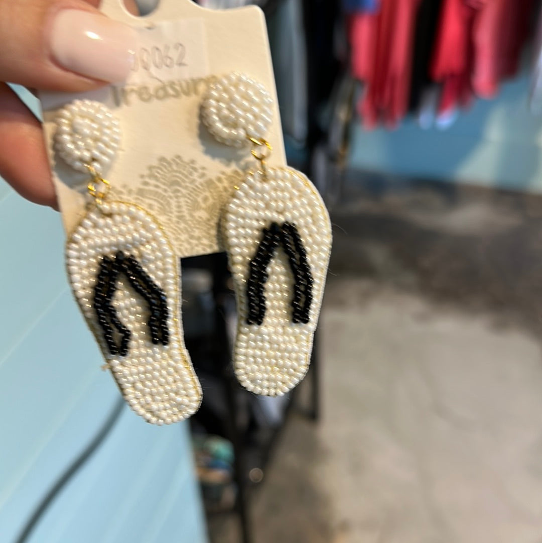 Spring earrings
