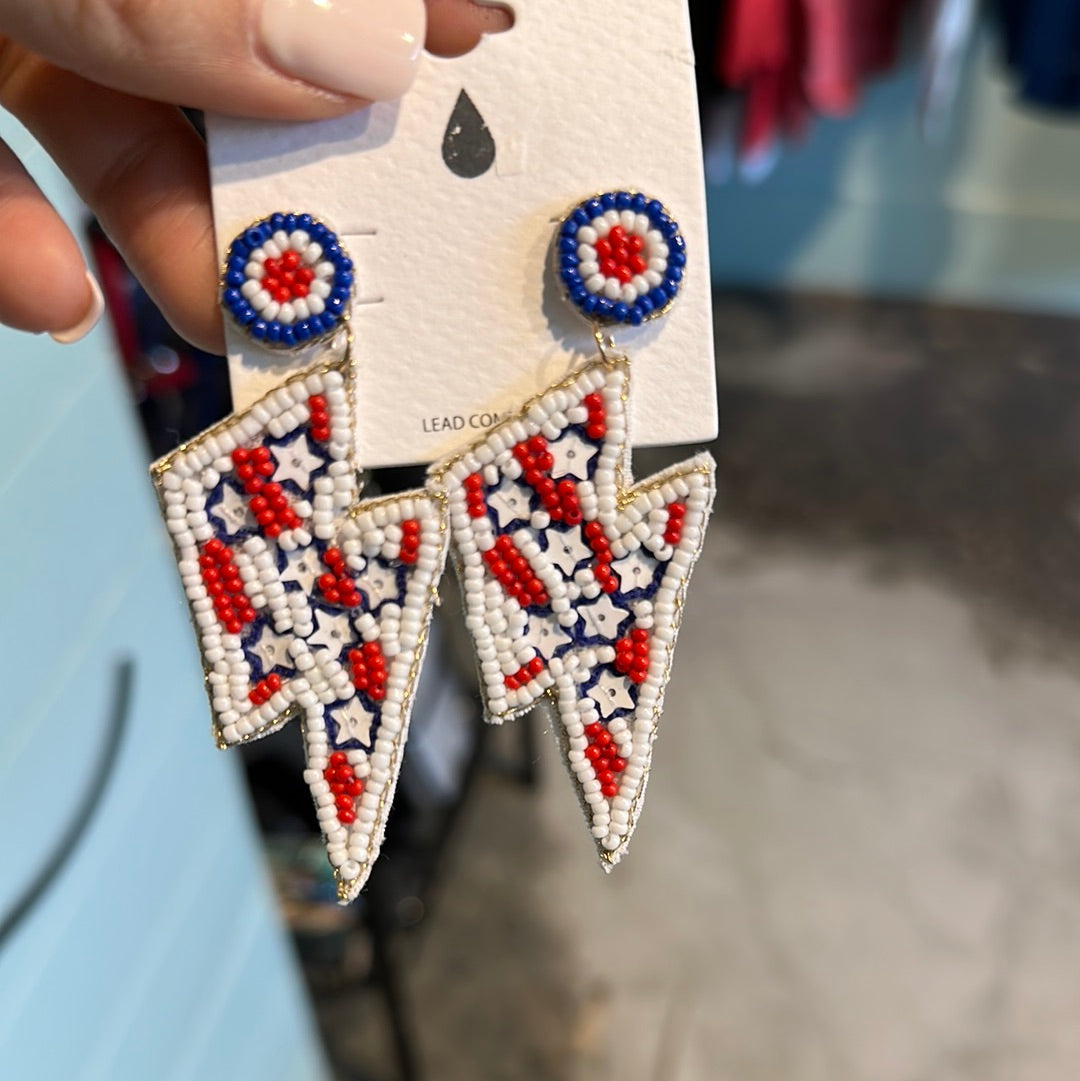 Spring earrings