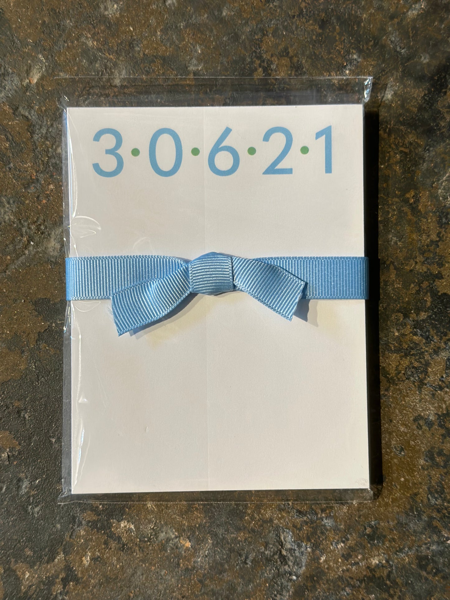 Zip code mini notepad