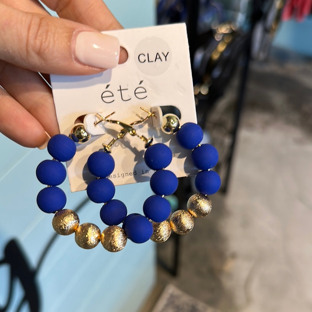 Spring earrings