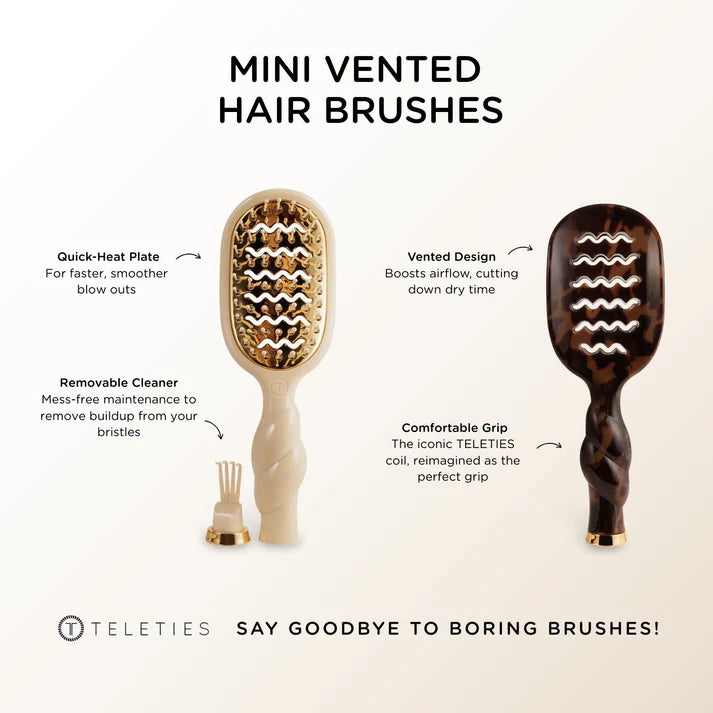 Mini Teleties Hair Brush