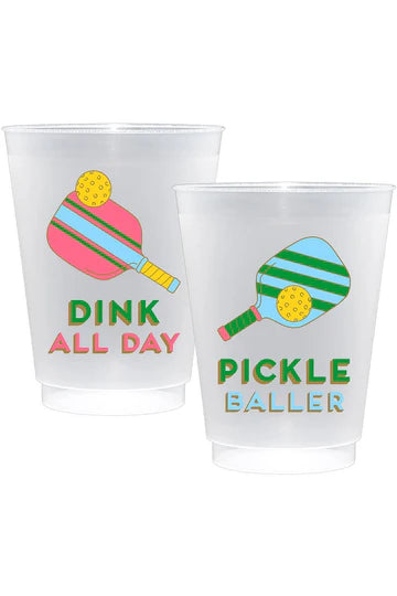 Pickleball Shatterproof Plastic Cups