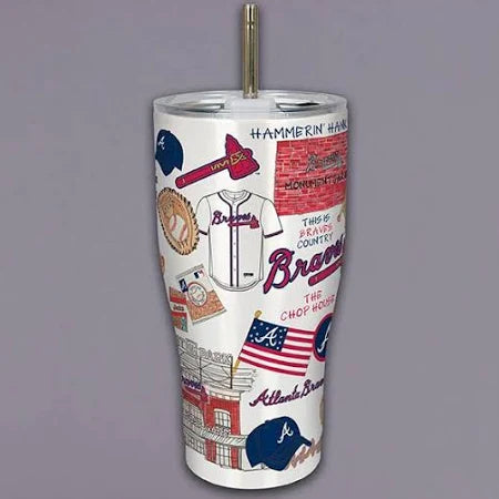 Atlanta Braves tumbler