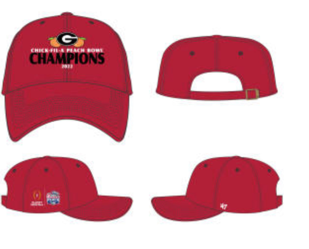 Peach Bowl 2022 hats