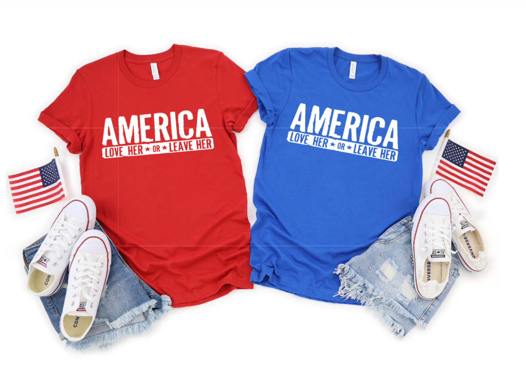 America love her or leave her