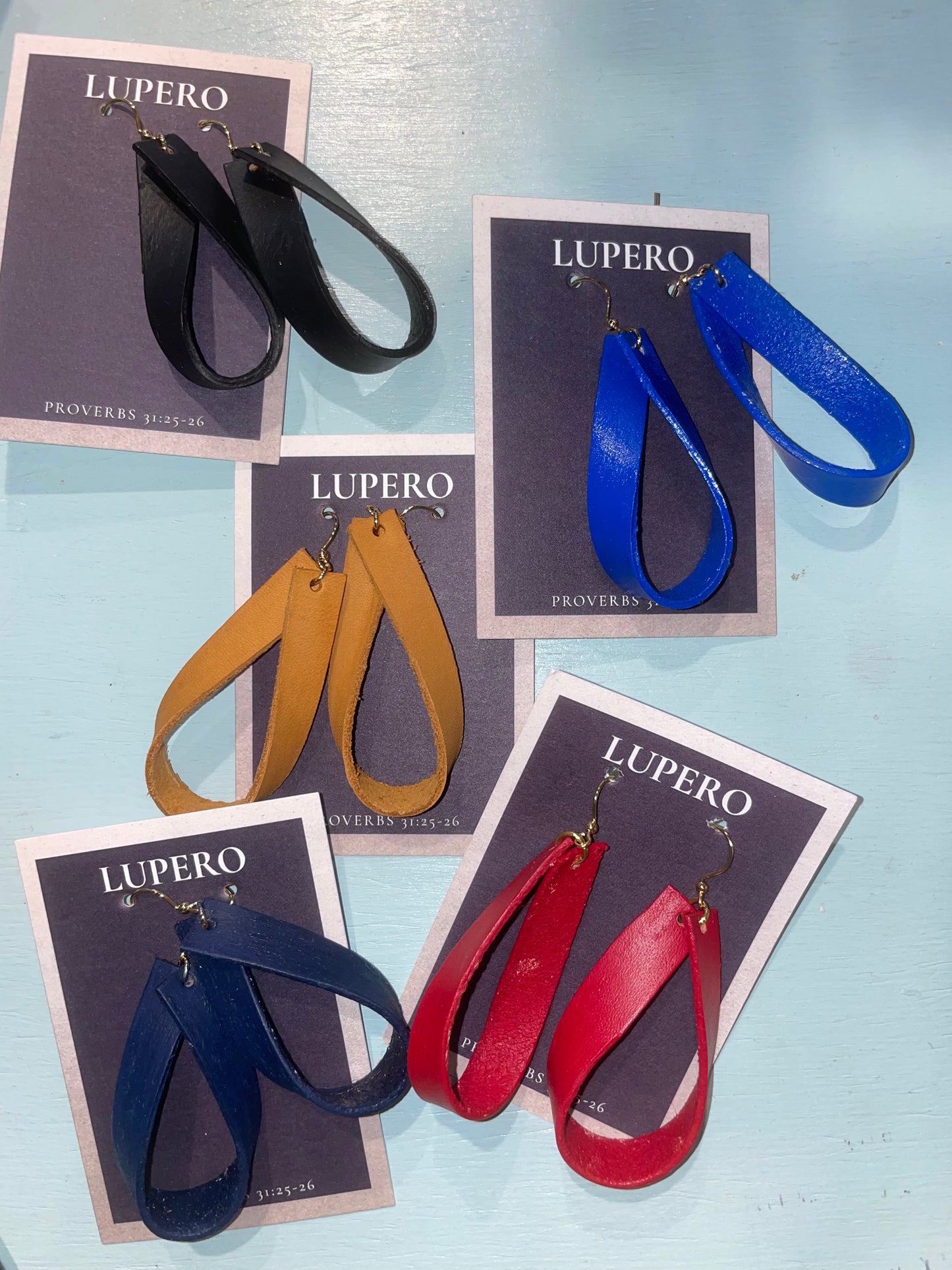 Leather Earrings