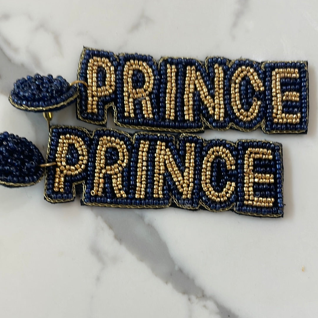 Beaded Team earrings
