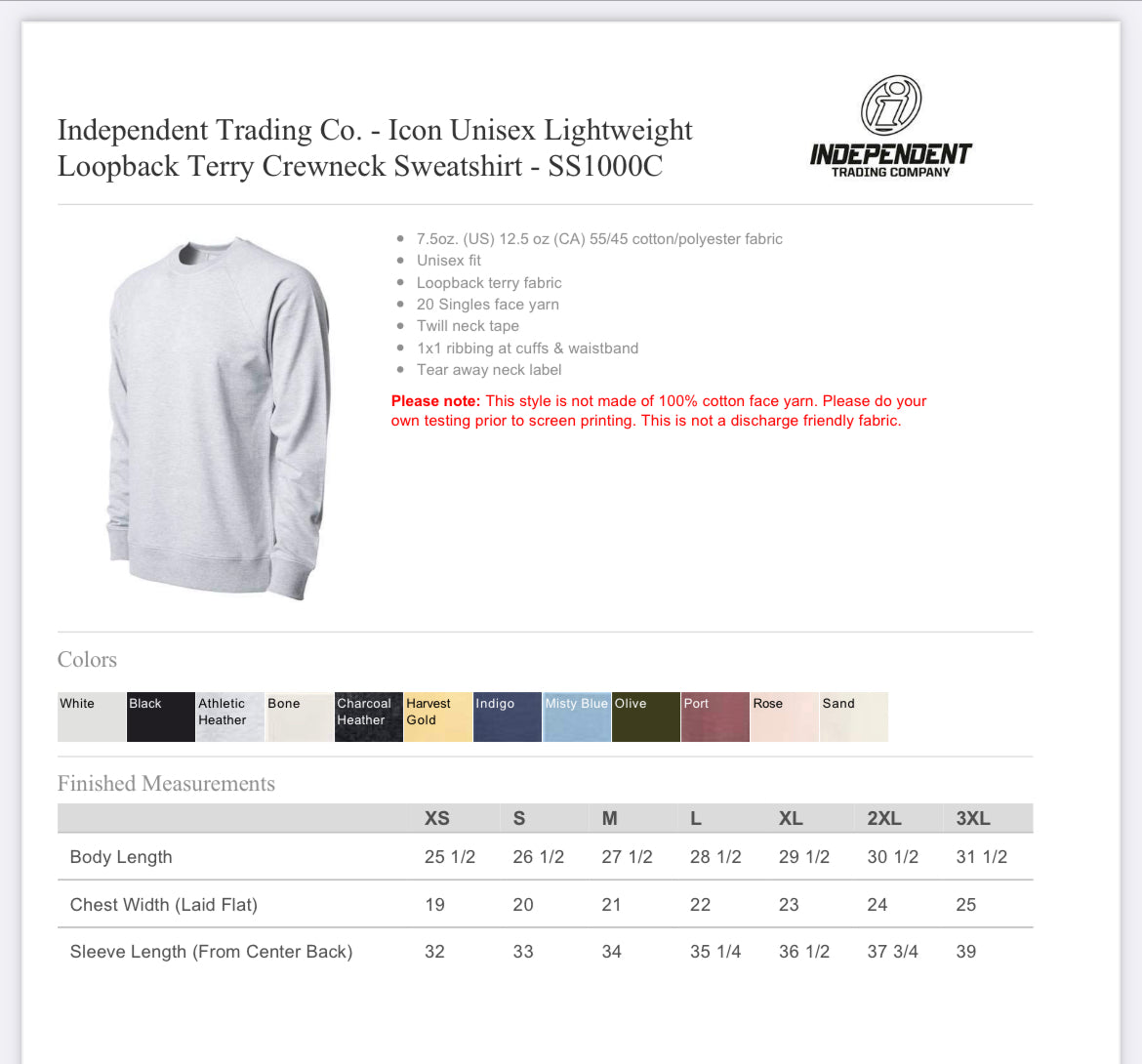 Oconee sweatshirt (seaside look)