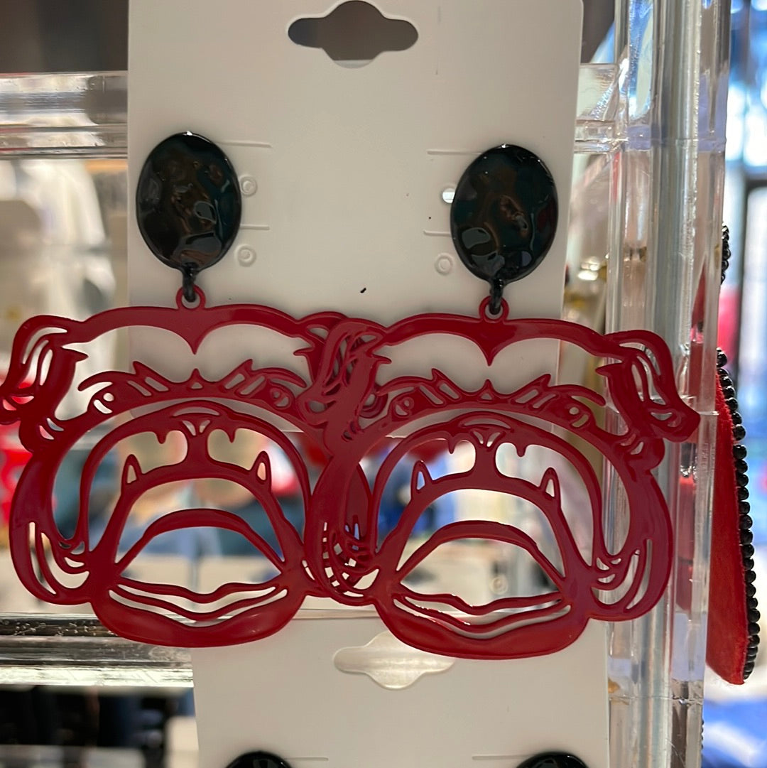 Georgia metal earrings