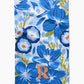 Geometry Monogram Floral Tea Towel letter C