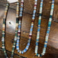 Mixed bead short necklace