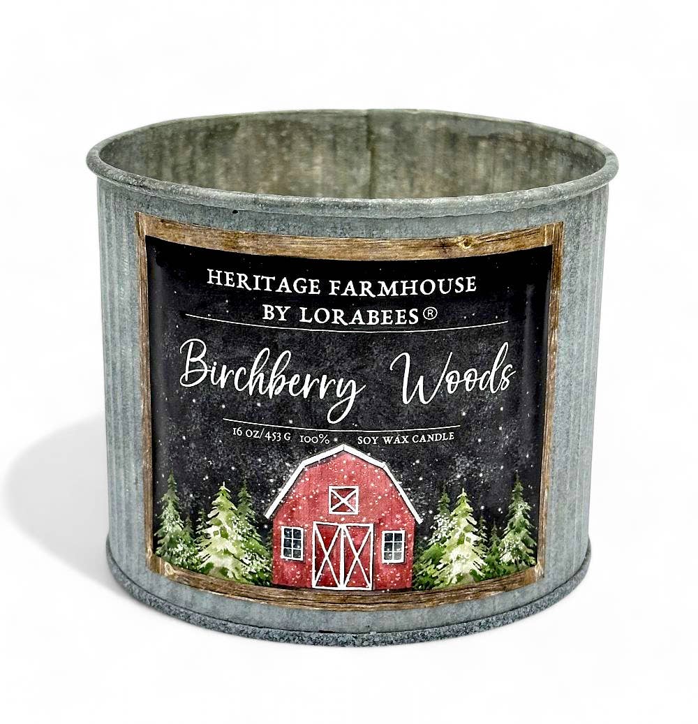 Birchberry Woods Holiday Farmhouse Fragrance Collection: 8 oz. Cheese Mold (Brown)