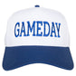 GAMEDAY Wholesale Two-Toned Vintage Hat: Black and White