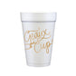 Game Day Cups: Go Dawgs Black