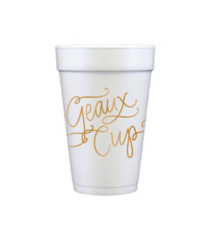 Game Day Cups: Go Dawgs Black