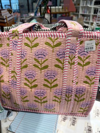 Mini Qulited Tote Bag