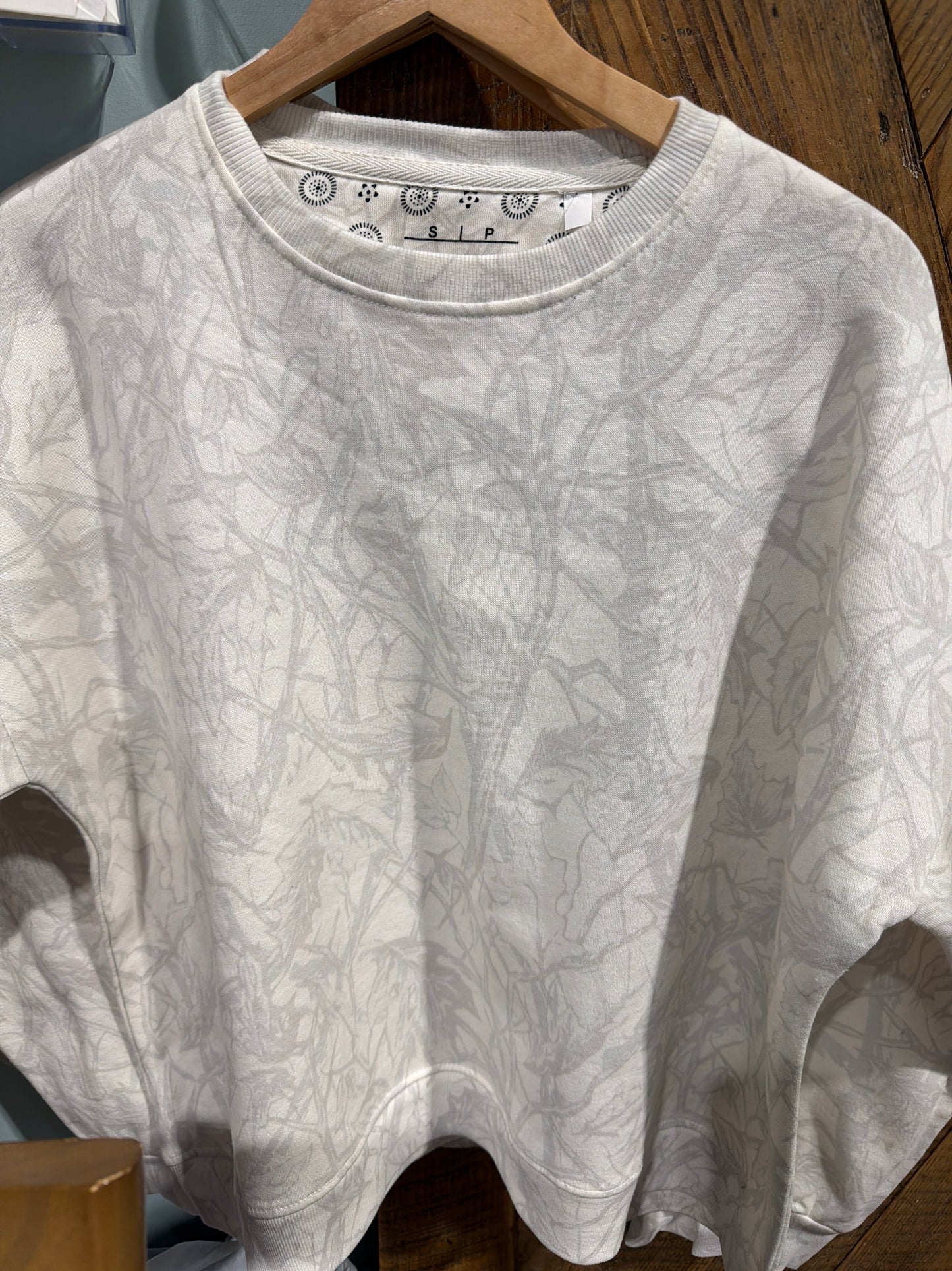 Woodland Camo Overzied Fleece