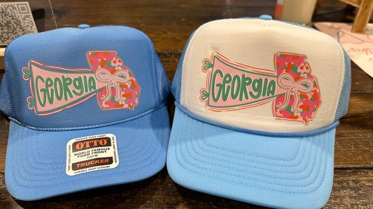 Georgia State Bow Foam Hat