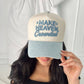 Make Heaven Crowded - Denim Vintage Trucker Hat