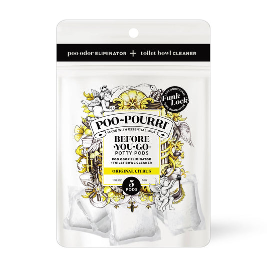 Poo~Pourri Potty Pods Original Citrus 5 count Toilet Cleaner