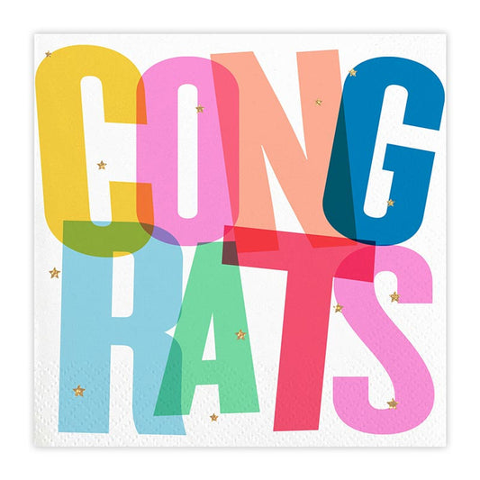 Congrats Napkins