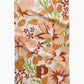 Geometry Monogram Floral Tea Towel letter C