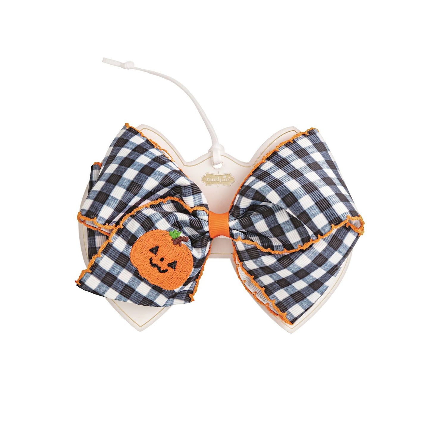 Embroidered Halloween Bows