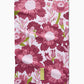 Geometry Monogram Floral Tea Towel letter C