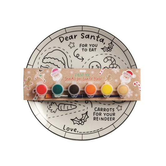 Paint me Santa Plate