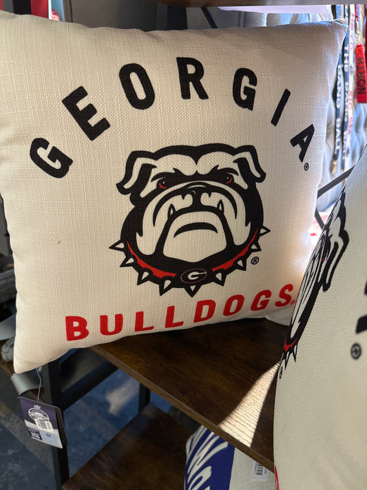 Georgia Team Arched Pillow