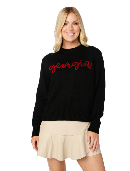 Georgia embroidered sweater