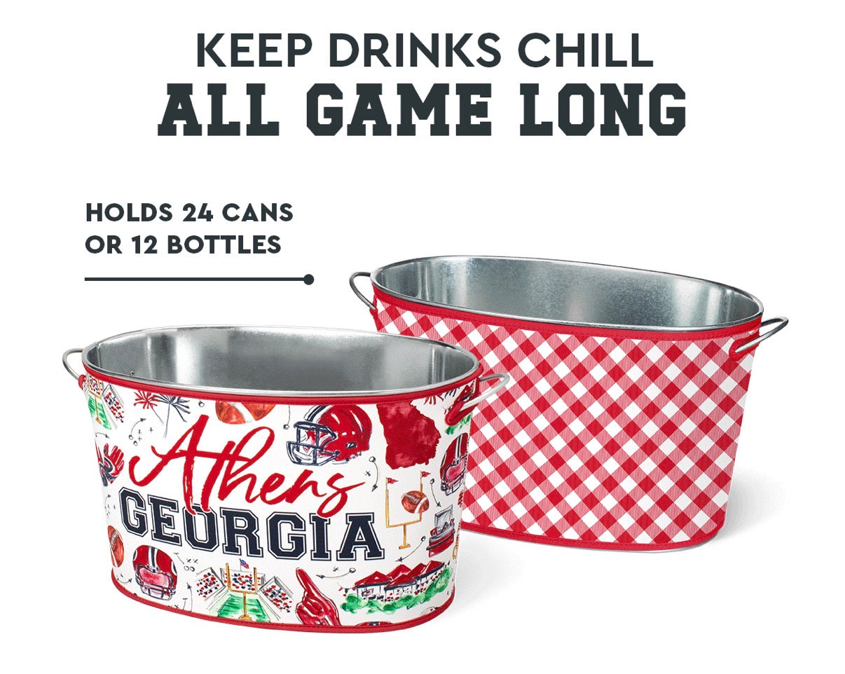 Tailgate in Athens Party Tub