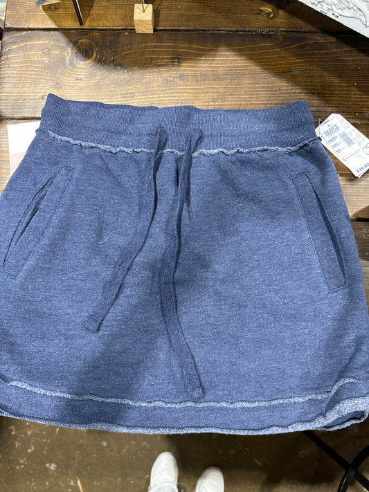 Navy Skort