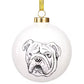 Bulldog Ornament