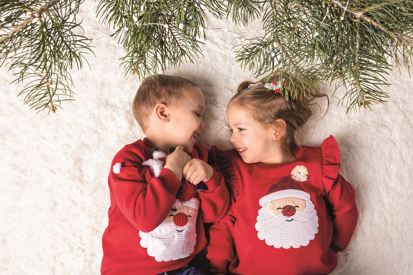 Applique Santa Sweatshirt