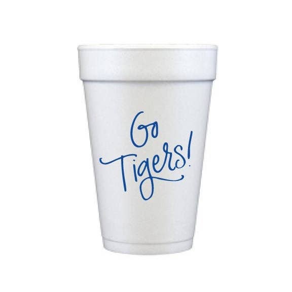 Game Day Cups: Go Dawgs Black