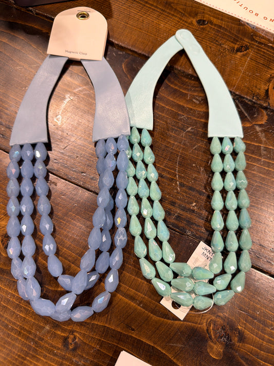Magnetic clip Necklace