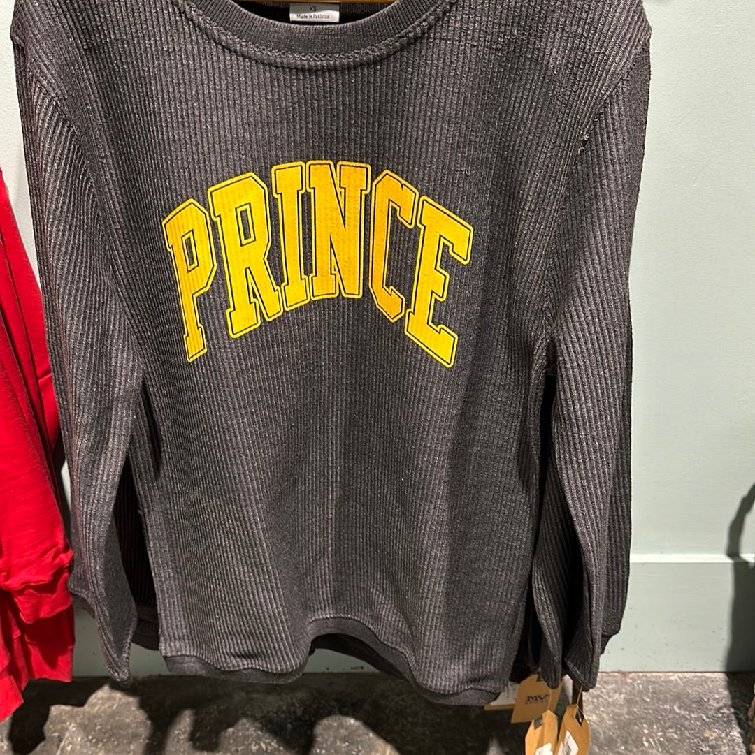 Prince corded sweatshirt