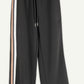 Black polka dot pants