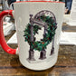 Santa Bulldog Mug