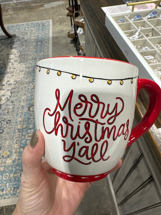 Merry Christmas yall mug