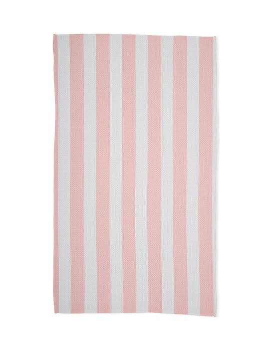 Summer Bold Pink Tea Towel