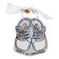 Baby 1st christmas shoe ornament