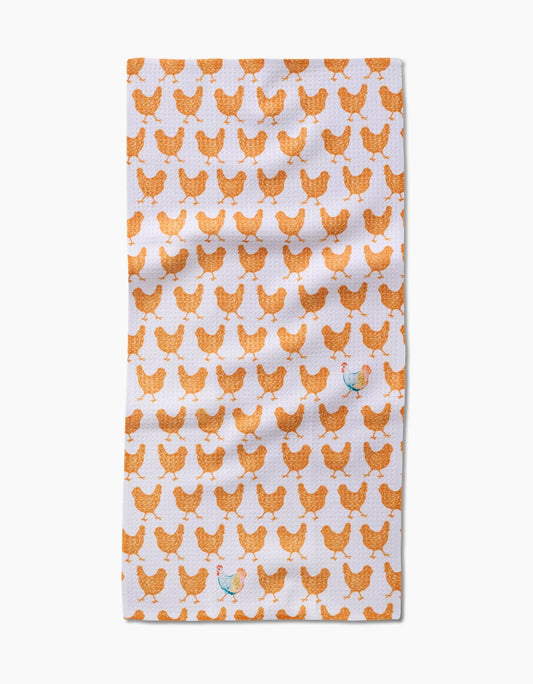 Fun Spring Chicks Bar towel