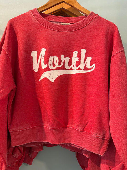North Campus Crop Sweatshirt