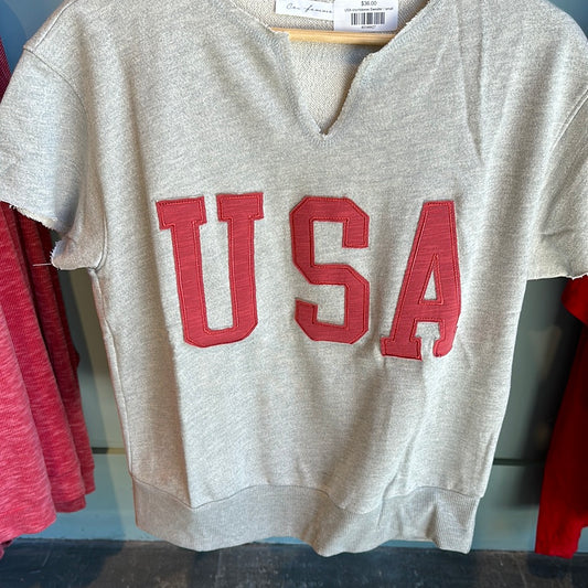 USA shortsleeve Sweater